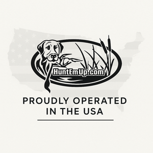 HuntEmUp Hunting Dog Training Kit – 6 Pack 2" Variety Retriever Bumpers with Throw Ropes & Mesh Bumper Bag