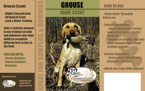 HuntEmUp Ultimate Grouse Dog Training Scent Injection Kit
