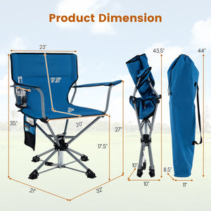 360° Swivel Hunting Chair Portable Foldable