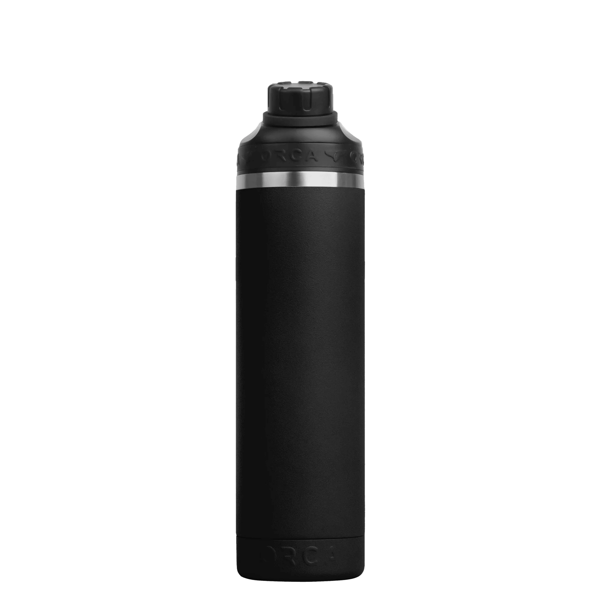 HYDRA™ 22OZ Water Bottle with Powder Coat Finish & Silicone Grip Whale Tale Handle - TRAPSKI, LLC
