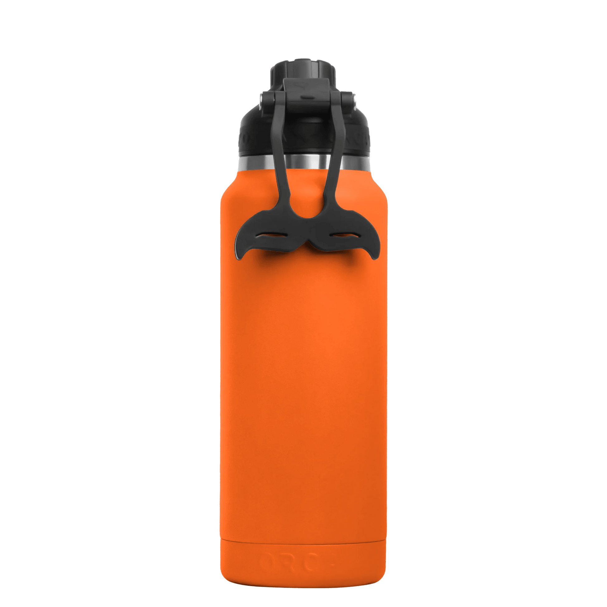 HYDRA™ 34OZ Water Bottle with Powder Coat Finish & Silicone Grip Whale Tale Handle - TRAPSKI, LLC