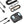 Rexing Intelligent Hardwire Kit Type-C Port for All Rexing Dash Cam Models including R4, DT2, M2 Max, R316 Series, RH2 Series, and CPDuo Multimedia Receiver