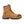 ROCKROOSTER Kimberly Tan 7 inch Zip-sided Steel Toe Leather Work Boots AK232Z