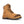 ROCKROOSTER Kimberly Tan 7 inch Zip-sided Steel Toe Leather Work Boots AK232Z
