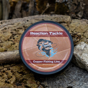 Reaction Tackle Copper Fishing Line - Trolling Wire - Tin Coated - New