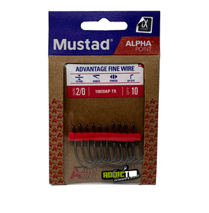 ADX Advantage Fine Wire Bait Hook 10PK - TRAPSKI