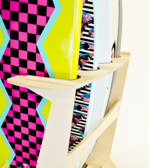 THE PACIFICA freestanding surfboard rack - TRAPSKI