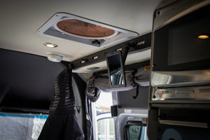 L-Track PRO for Overhead Sliding Door for Storyteller Overland Mode w/Magnetic Mirror