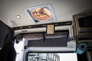 L-Track PRO for Overhead Sliding Door for Storyteller Overland Mode w/Magnetic Mirror