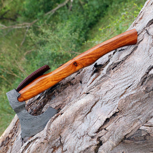 Custom Hand Made Forged Damascus Steel Axe Superb Design Axe Hatchet Tomahawk WH 1673