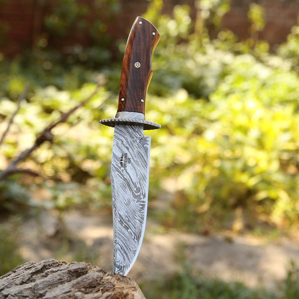 Excelsior Hunting Knife with Exotic Rosewood Handle