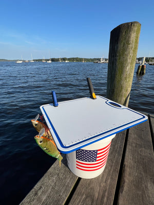 Made in the USA | Premium Bucket or Cooler Fishing Cutting Board