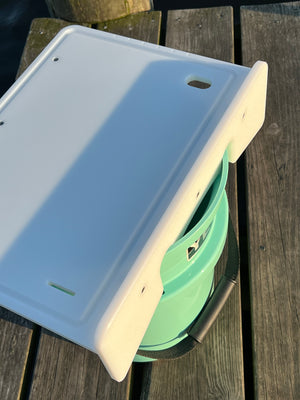 Made in the USA | Premium Single Bucket Raised 18" Fillet Table and Cutting Board