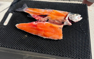 Black Fillet Away Fish Fillet Mat | Non Slip Fish Cleaning Mat