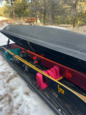 Pair Of SKI BLOCKS | Magnetic