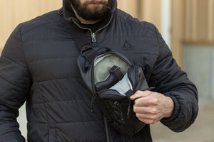 SENTINEL Cross-Body Concealed Carry Sling Pack - TRAPSKI