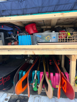Pair Of SKI BLOCKS | Magnetic