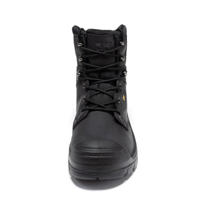 ROCKROOSTER Woodland Black 6 inch Waterproof Composite Toe Leather Work Boots AK662