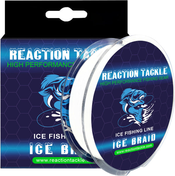 Reaction Tackle Ice Fishing Braided line - 8 Strand