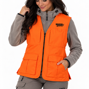 Technical Blaze Orange Hunting Vest