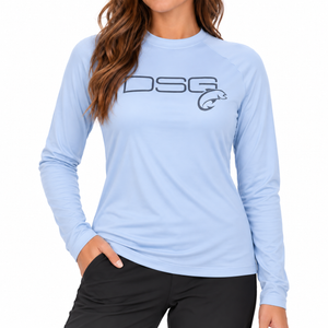 Solid Long Sleeve Performance Fishing Shirt - UPF 50+
