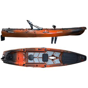 Hoodoo Impulse 120 Fin Drive Kayak