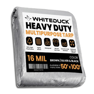 50' x 100' Super Heavy Duty Poly Tarp