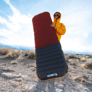 Insulated Klymaloft Sleeping Pad Regular - Red