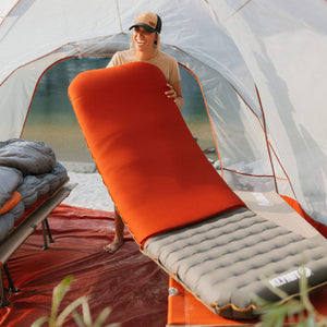 Insulated Klymaloft Sleeping Pad Regular - Red