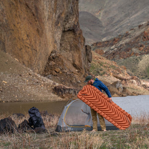 Insulated Static V Lite ECO Sleeping Pad - Orange