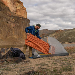 Insulated Static V Lite ECO Sleeping Pad - Orange