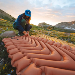 Insulated Static V Lite ECO Sleeping Pad - Orange