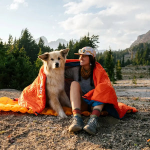 Versa Blanket - Blue/Orange