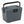 Insulated Portable Cooler Hard Shell Ice Chest with 2 Cup Holders