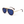 Ivy Luxe - Blue Tangle-Free Round Aviator Sunglasses