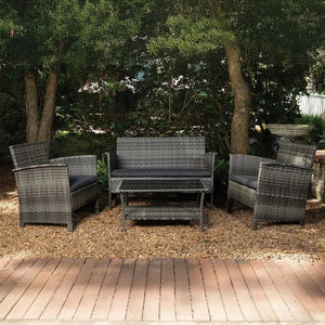 Jareth Wicker Patio Set