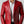 Jude Men's Bright Red Leather Blazer