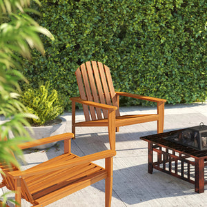 Jura Wooden Adirondack Lounge Chair