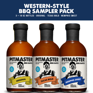 Pitmaster Ed Mitchell Western-Style BBQ Sauce Variety 3-Pack