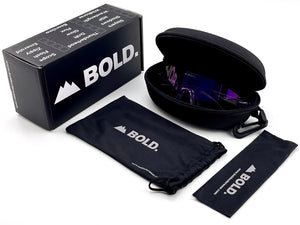 BOLD Emerald Photochromic Sunglasses – MTB, Ski & Lifestyle Eyewear - TRAPSKI