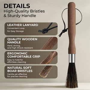 Coffee Cleaning Brush (8"), KFCB02