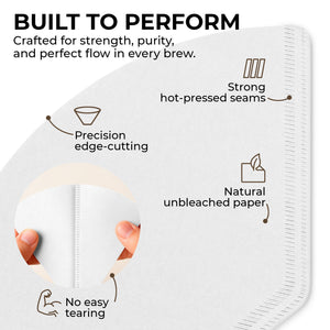 Organic Premium Coffee Filters #2, KFCF02W