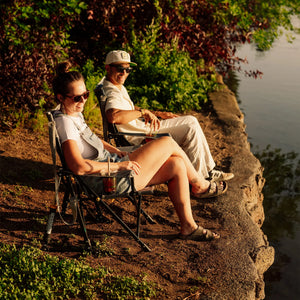 GCI Outdoor Kickback Rocker Portable Rocking Chair & Outdoor - Case Pack Bundle