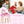 Kid Vanity Table Chair Set with Mirror and 2 Large Storage Drawers