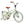 Kids Bike with Adjustable Handlebar and Saddle Green