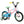 Kids Bike with Adjustable Handlebar and Saddle Pink