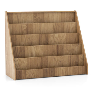 5-Tier Kids Bookshelf with Deep Compartments and Stable Baby Book Case