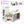 Kids Grocery Store Playset with Cash Register POS Machine-Gray