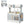 Double Sided Kids Pretend Kitchen Playset with 2-Seat Cafe-Gray