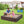 2-In-1 HDPE Kids Sandbox with Cover and Bottom Liner